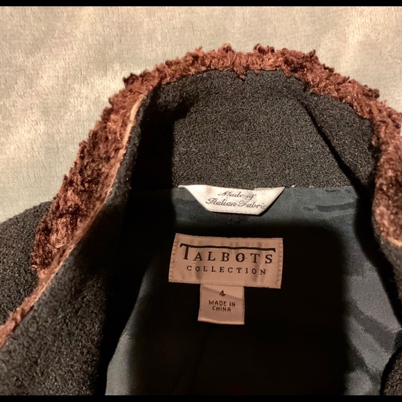 Talbots Black and Brown Blazer - Picture 6 of 6